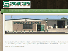 Tablet Screenshot of amarilloconcretesupply.com